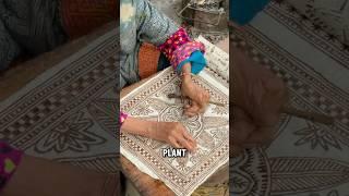 The Secret Behind Vietnam’s Indigo Linen #handmadetextiles #shorts