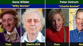 Willy Wonka & the Chocolate Factory (1971) Cast Then and Now 2024