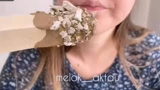 Мега брусок ассорти Мел Глина Асмр Mel glina mukbang chalk clay crunch Asmr #Mel #Мел