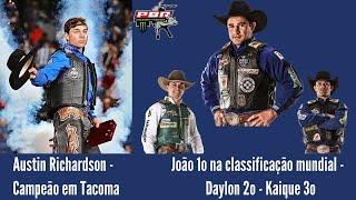 Após 6 vitórias consecutivas de brasileiros na PBR UTB, Austin Richardson leva a melhor em Tacoma