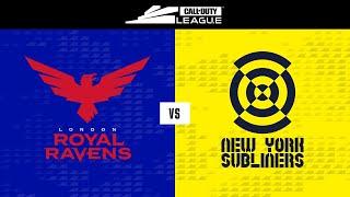 London Royal Ravens vs New York Subliners | Stage III Week 2 — Paris Home Series | Day 1