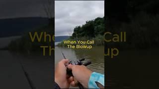 When you call the BLOWUP !! #blowup #bassfishing