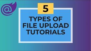 Different Types of File Uploading Tutorial's with Examples in Blazor | BCL
