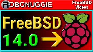 FreeBSD 14.0 aarch64 - Download, Install & Configure