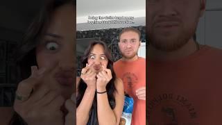 The disgust on his face 