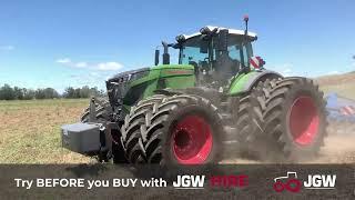 JGW HIRE - Try Before you Buy! Lemken Rubin 10 Speed Tiller – 3m linkage unit and FENDT 942 420HP.