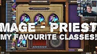 Hearthstone Arena - [Kibler] Mage-Priest Dual Arena Run.