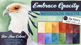 Denise's Embrace Opacity Da Vinci Watercolor Palette!