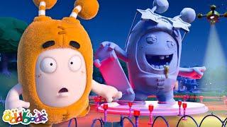 Stoney Faced Slick | Oddbods | 1 Hour of Full Episodes | Be Brave!