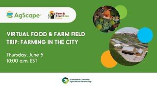 Farming in the City: Virtual Food & Farm Field Trip