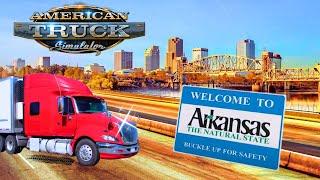  LIVE | American Truck Simulator Arkansas DLC | Explore the Natural State | First Look 2024