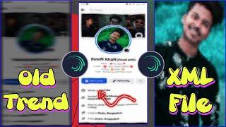 FYP TikTok Viral Old Trending XML File Video Editing Tutorial || Alight Motion XML File Editing