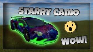 How To Get Starry Camo (Vehicle Simulator) P1