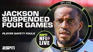 Kareem Jackson could be legislated OUT OF THE NFL if he fails to adjust - Ryan Clark | NFL Live