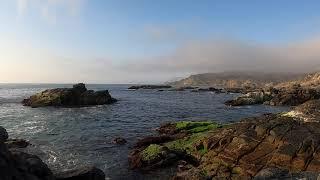 Relaxing sea waves with majestic view featuring the coastline of Hasik, Oman (1 hour)