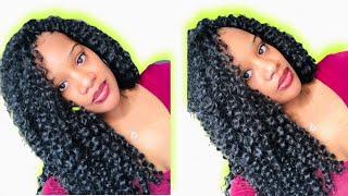 SLAY ALL DAY  BRAIDLESS CROCHET w/Brazilian Twist Harlem 125