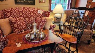 Huge 1860 Ohio Barn Filled with 18th Century Home Furnishing Antiques Primitives Step Back in Time