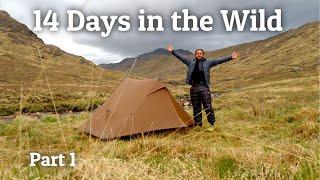 14 Days in the Wild - Solo Backpacking in the Scottish Highlands - Cape Wrath Trail Part 1