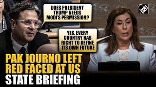 Pakistani Journalist rakes up Kashmir mediation issue at State department briefing, gets embarrassed