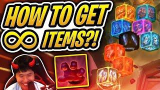 How To GET UNLIMITED ITEMS IN TFT! | Teamfight Tactics | League of Legends Auto Chess