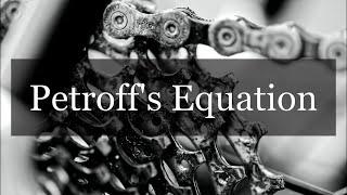 Petroff's Equation - Machine Component Design