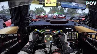 Hypercar Crash Compilation at Le Mans! | Fanatec DD+