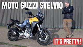 Moto Guzzi Stelvio - First Ride Review - PFF Rider Assistance Solution