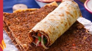 En Kolay Lahmacun Tarifi  Hazır Yufkadan Lahmacun 