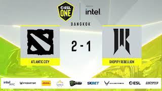 LIVE: Atlantic City  vs. Shopify Rebellion - ESL One Bangkok 2024 NA Closed Qualifiers - Stream A