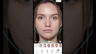 ONE CLICK AI MAKEUP IN MOBILE #makeup #photoediting #ytshortsviral