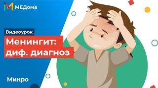 Менингит: симптомы, диагностика | Usmle step 1 подготовка | Медома