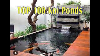 TOP 100 Beautiful Koi Ponds