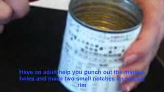 Building a Soup Can KFM Radiation Meter   part 1