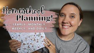 How I Plan Our Homeschool! || Homeschool Planning