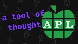 A brief introduction to APL (A Programming Language)