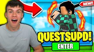 ALL NEW SECRET *QUESTS* UPDATE CODES In Roblox Slashing Simulator Codes!