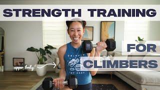 Complete Upper Body Workout for Climbers | 20-Minute Strength Training Routine