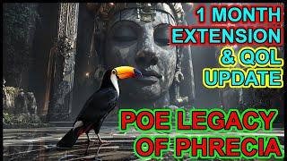 POE 1 - Legacy Of Phrecia QOL Improvement And Extended End Date Announced - Path of Exile 1