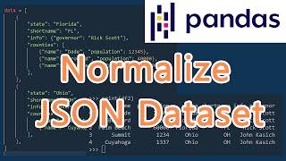 Normalize JSON Dataset With pandas