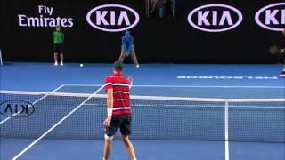John Isner v Marcel Granollers highlights (2R) | Australian Open 2016