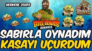 BİG BASS BONANZA  SLOT OYUNLARI | AÇIK OYUNDA UÇURDUK| BİG BASS SPLASH sweet bonanza 1000 yeni oyun