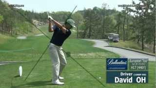 [1080P HD] David OH 2012 Driver Golf Swing (3)_European Tour