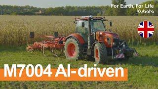 M7004 Autonomous: the tractor never gets tired! | #Kubota 2024