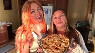 ASMR Baking Apple Pie With My Mom (Close Whispered Voiceover)