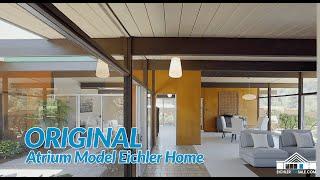 Original Eichler Home - Atrium Model Eichler with Original Eichler Kitchen