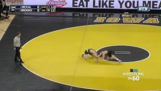 Wrestling in 60: 184 Pounds - Nickal vs. Brooks