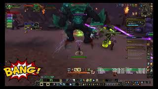 uWoW Legion 7.3.5 Hunter mm p.o.v  mythic + NL 23