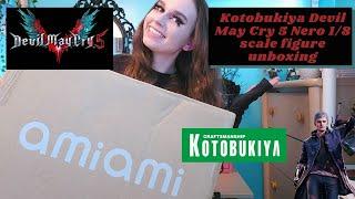 Kotobukiya Devil May Cry 5 Nero 1/8th scale unboxing!