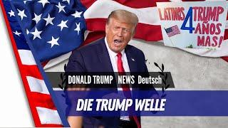 Amerika schwimmt auf der Trump Welle