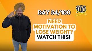 Day 54/100 Watch this if you CAN’T lose Weight | Fat to fit journey